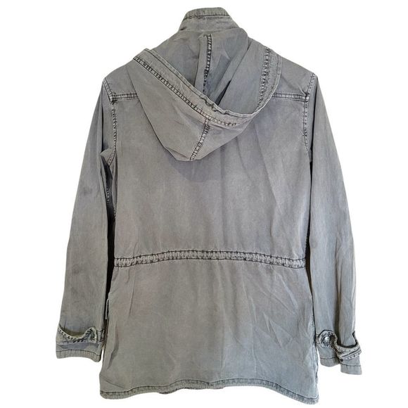 ARITZIA Talula Trooper Utility Jacket Grey - Picture 4 of 12